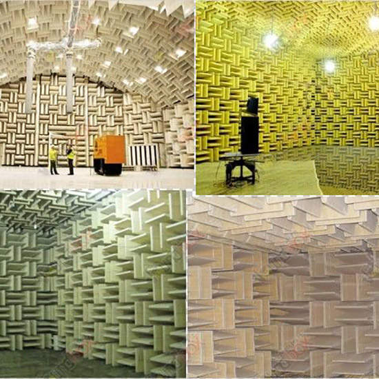 吸聲尖劈實例圖